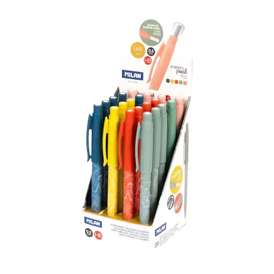 Молив автоматичен Milan Lawa 0.5 мм с гума