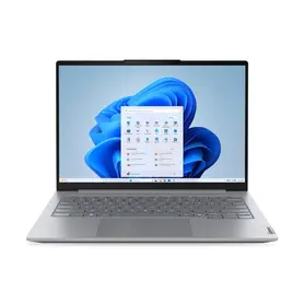 Лаптоп Lenovo ThinkBook 14 G9 AMD Ryzen 7 250 (up to 5.1GHz, 16MB), 32GB (16+16) SODIMM DDR5-5600, 512GB SSD, 14" WUXGA (1920x1200) IPS AG, AMD Radeon 780M Graphics, FHD&IR Cam, Backlit KB, WLAN, BT, FPR, DOS, 3 cell, 3Y CCI