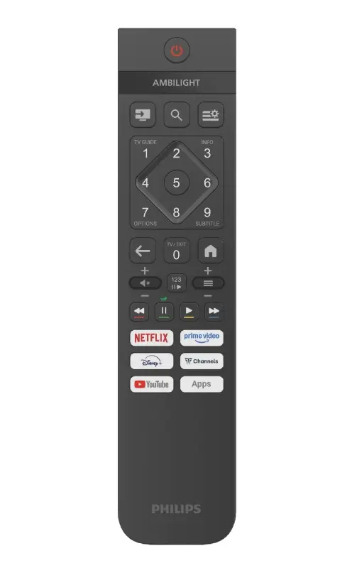 Телевизор Philips 40PFS600012, 40' 2K FHD DLED, 1920x1080, DVB-TT2T2-HDCSS2, HDR 10+, HLG, Titan 3.0 OS, Pixel Precise Ultra HD, VRR, HDMI*3, USB*2, 802.11n, 16W RMS, Black