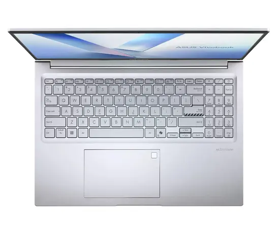 Лаптоп Asus Vivobook M1605NAQ-SH054, Ryzen 7,16.0 OLED WUXGA(WU) 1920X1200 16:10 Bend+300nits Glare,16GB LPDDR5 ( 8 GB on BD),1TB SSD,Backlit Keyboard , NO OS,  Cool Silver