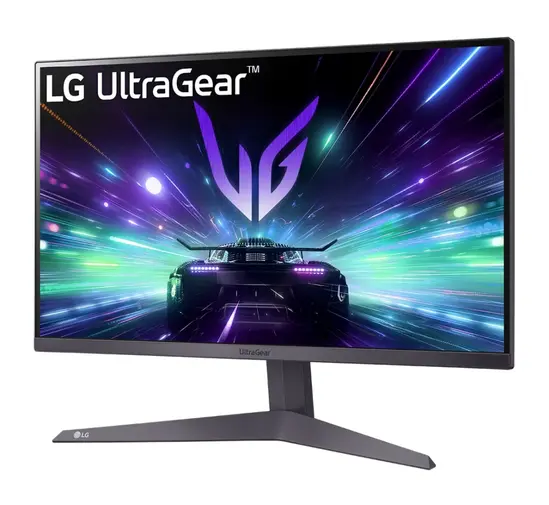 Монитор LG 24GS50F-B, UltraGear 24' VA, AG, 1ms MBR, 180Hz, 5ms GtG, 3000:1, 250cdm2, Full HD 1920x1080, HDR10, AMD FreeSync, HDMI, DisplayPort, Headphone Out, Black Stabilizer, Tilt, Black