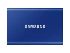 Твърд диск Samsung Portable SSD T7 2TB, Blue