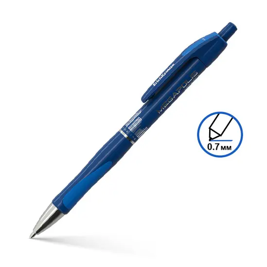 Химикалка автоматична Megapolis Concept синя