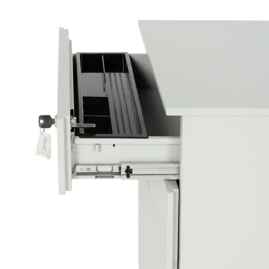 Метален контейнер J BTL с 3 чекмеджета - снимка на чекмеджето отблизо