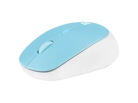 Мишка Natec Mouse Harrier 2 Wireless 1600 DPI Bluetooth 5.1 White-Blue
