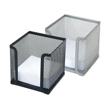 Поставка за хартиено кубче мрежа сив