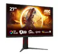 Монитор AOC Q27G4ZD, 27" QD-OLED, 2560x1440@280Hz, 0.03ms GtG, 1.5M:1, 1000cd m/2, Adaptive Sync, FlickerFree, Anti Blue Light, Tilt, Height Adjust, Pivot, Swivel, 2xHDMI, DP, USB hub