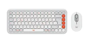 Комплект Logitech Pop Icon Combo - White - US INT'L - BT - NA - INTNL-973