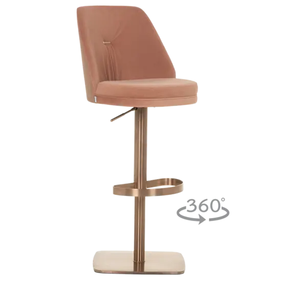 Бар стол ХЕЛЕНА- Въртене на 360°