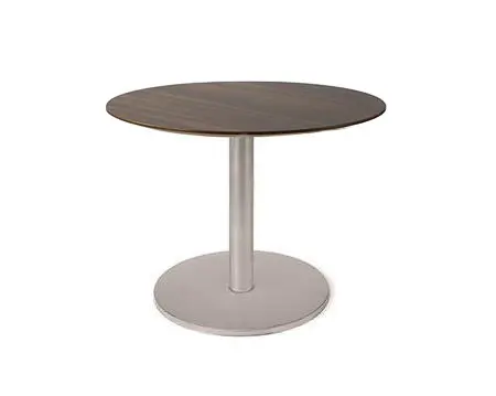 Кръгла маса ГЮЛ Ф70- метална основа, меламиново покритие