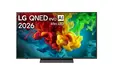 Телевизор LG 65QNED83B3A, 65" 4K QNED MiniLED Smart TV, 3840x2160, 120Hz Native (VRR 144Hz), DVB-T2/C/S2, Alpha7 AI Processor, HDR10/HLG, webOS 26 ThinQ, VRR/ALLM/HGiG, 4K Super Upscaling, WiFi 5, Bluetooth 5.3, AirPlay 2, LAN, CI, HDMI, AI Sound Pro, Goo