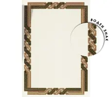 Дизайн хартия OSD4059 бежова спирала 25 л