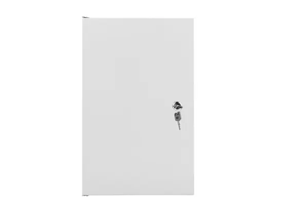 Комуникационен шкаф Lanberg rack cabinet 10' wall-mount 9U  280x310 self-assembly flat pack with metal door, grey