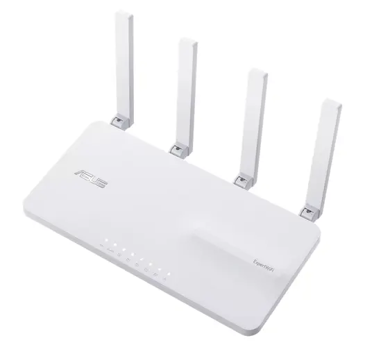 Рутер Asus Business Router & Access Point ExpertWiFi EBR63, AX3000, Dual-Band, Quad-Core 1.7GHz CPU, 256MB512MB FlashRAM, Gigabit, OFDMA, Beamforming, Switch & Security Gateway, 5 SSIDs, VLAN, SDN, customize guest portal, site-to-sit VPN, wall mounting,