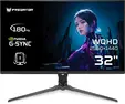 Монитор Acer Predator XB323QUPbmiiprx, 31.5'' QHD (2560x1440) IPS, ZeroFrame, 180Hz, 0.5ms (GTG Min.), HDR10, FreeSync, 250nits, 2xHDMI, Speakers, DP, Audio Out, VisionCare, Energy Class E, Black, 2Y