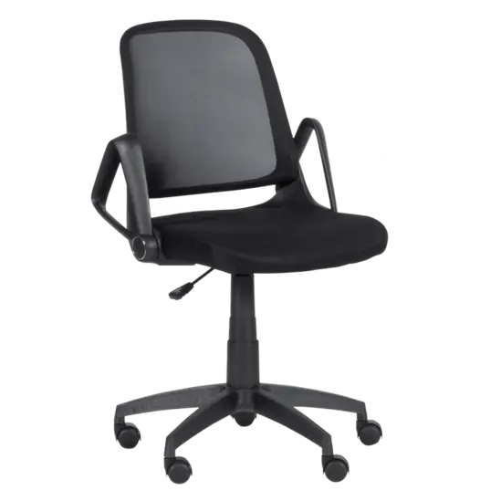 Работен стол ДЕА- снимка отпред, подвижни подлакътници