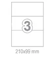 Самозалепващи етикети 210x99 3 бр.