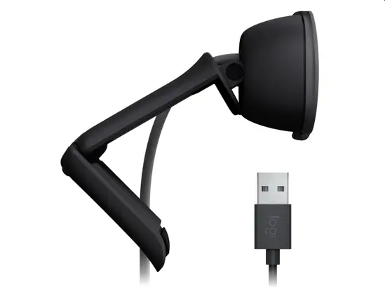 Уебкамера Logitech Brio 100 Full HD Webcam - GRAPHITE - USB - NA - EMEA28-935