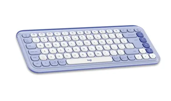 Клавиатура Logitech Pop Icon Keys - Lilac - US INT'L - BT - NA - INTNL-973