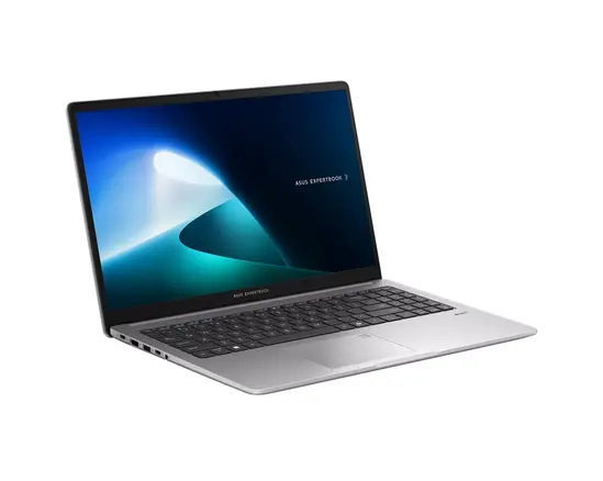 Лаптоп Asus ExpertBook, P1503CVAY-S73509, Intel Core 5 210H 2.2 GHz (12MB Cache, up to 4.8 GHz, 8 Cores, 12 Threads), 15,6" FHD 60Hz, 16GB DRR4(2 x8GB), 512GB SSD, Intel UHD Graphics, No OS, Misty Grey