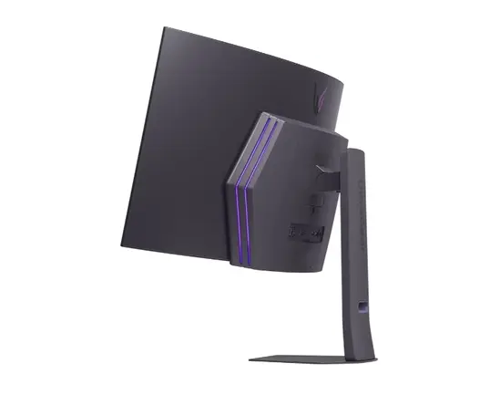 Монитор LG 45GX90SA-B, 44.5', OLED UltraGear 21:9 Curved Smart, 0.03 ms, WQHD (3440x1440), 240Hz, HDR 400, 1500000:1, 250 cdm2, DCI-P3 98.5%, VRR, Free-sync, G-Sync, USB-C, PD 65W, HDMI, DP, PBP, Speakers 7W x2, Bluetooth, LG Switch, Height, Swivel, Tilt