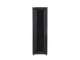 Комуникационен шкаф Lanberg rack cabinet 19' free-standing 42U800x1200 (flat pack) black