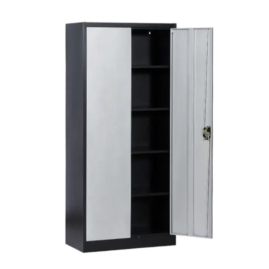 Отворен Архивен шкаф BTL L с 5 отделения 180х80х40 см- сниман отпред, с една отворена врата