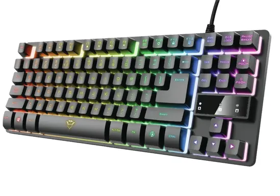 Клавиатура TRUST GXT 833 Thado TKL Gaming Keyboard US