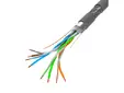 Кабел Lanberg LAN cable CAT.5e sftp 305m solid cu cpr + fluke passed grey