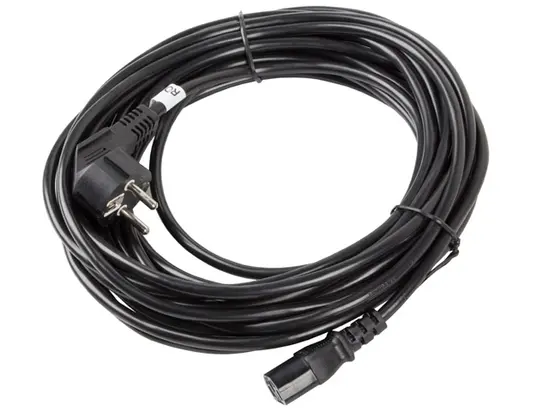 Кабел Lanberg CEE 77 - IEC 320 C13 power cord 10m VDE, black
