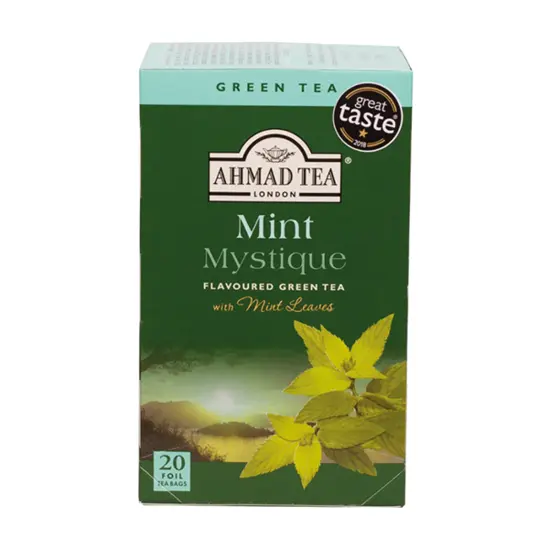 Чай Ahmad зелен с мента
