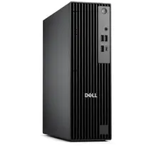 Настолен компютър Dell Pro Slim QCS1255, AMD Ryzen 7 8700G (16 TOPS NPU, 8 cores, up to 5.1GHz), 16 GB: 2 x 8 GB, DDR5, up to 4800 MTs, 512GB SSD, Integrated Graphics, Wi-Fi 6, Bulgarian Keyboard&Mouse, 180W, Win 11 Pro, 3Y PS