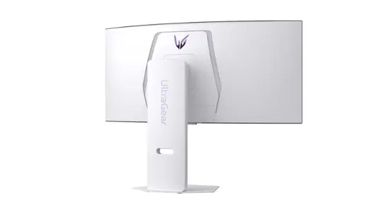 Монитор LG 34GX90SA-W, 34', OLED UltraGear 21:9 Curved Smart, IPS 0.03 ms, WQHD (3440x1440), 240Hz, HDR 10, 1500000:1, 250 cdm2, DCI-P3 98.5%, USB 3.0, VRR, Free-sync, G-Sync, USB-C, PD 65W, HDMI, DP, PBP, Speakers, LG Switch, Height, Swivel, Tilt, White