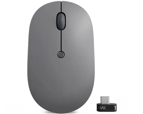 Мишка Lenovo Go USB-C Wireless Mouse (Thunder Black)