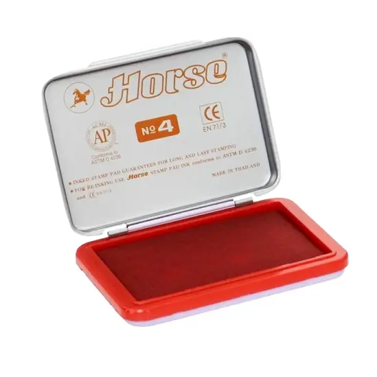 Тампон за печат  - червен