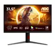 Монитор AOC Q32V4, 31.5" IPS WLED, 2560x1440@75Hz, 4ms GTG, 250cd/m2, 1000:1, 20M:1 DCR, Adaptive Sync, FlickerFree, Low Blue Light, 2Wx2, Tilt, HDMI, DP