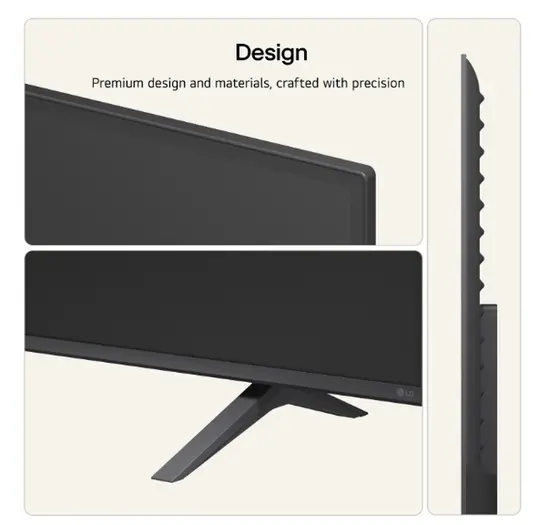 Телевизор LG 75NU850B3LA, 75" 4K Ultra HD Smart TV, 3840x2160, DVB-T2/C/S2, Alpha 7 AI Processor, HDR10 / HLG, webOS 26 ThinQ, VRR / ALLM / HGiG, 4K Super Upscaling, WiFi 5, Voice Controll, Bluetooth 5.3, AirPlay 2, LAN, CI, HDMI eARC,AI Sound Pro, Google