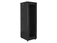 Комуникационен шкаф Lanberg rack cabinet 19' free-standing 42U600x800 (flat pack) with mesh door black