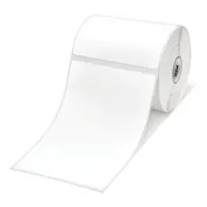 Консуматив Brother BDE-1J152102-102 White Paper Label Roll, 350 labels per roll, 102x152 mm (Order Multiples of 8)