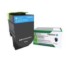 Консуматив Lexmark CSCX34517  Return open channel Cyan CRTG