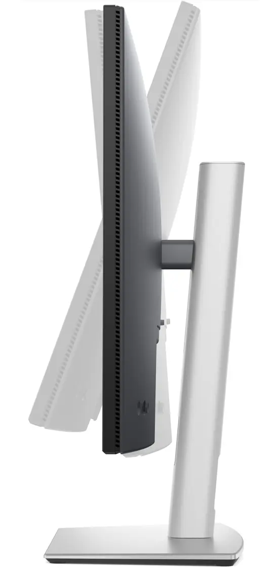 Монитор Dell P2725QE, 27" 4K UHD LED, IPS Anti-Glare, 5ms, 100 Hz, 1500:1, 350 cd/m2, (3840x2160), 99% sRGB, USB-C Hub, 3x USB 5Gbps Type-A, HDMI, Display Port, Power Delivery 90w, RJ45, Height Adjustable, Pivot, Swivel, Tilt, Black
