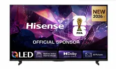 Телевизор Hisense 55" E7S Pro, 4K Ultra HD 3840x2160, QLED, Quantum Dot, 144Hz, HDR 10+ adaptive, HLG, Dolby Vision, DTS Virtual X, Smart TV, WiFi 5GHz, WiFi Direct, BT, Anyview Cast, 3xHDMI, 2xUSB, LAN, CI+, DVB-T2/C/S2, Black
