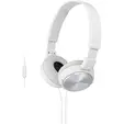 Слушалки Sony Headset MDR-ZX310AP white