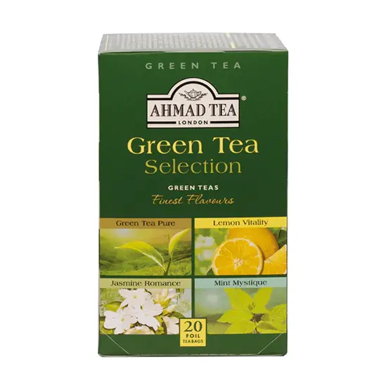 Чай Ahmad зелен селекция