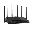 Рутер Asus Gaming Wireless TUF Router AX6000, Dual-Band, Quad-Core 2.0GHz CPU, 256MB512MB FlashRAM, 2.5G dual-port, AiProtection Pro, Adaptive QoS, VPN Fusion, IPTV, OFDMA, MU-MIMO, Beamforming, Link Aggregation, Port forwarding, AiM, Black