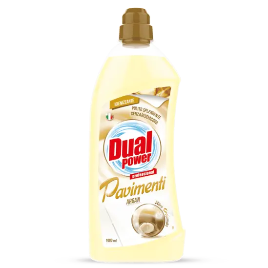 Препарат за под Dual Power 1 л – аромат на кокос от комплекта Хигиена BulkySoft