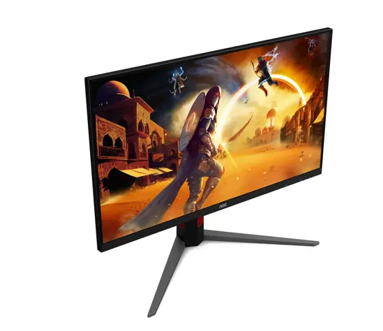 Монитор AOC Q32V4, 31.5" IPS WLED, 2560x1440@75Hz, 4ms GTG, 250cd/m2, 1000:1, 20M:1 DCR, Adaptive Sync, FlickerFree, Low Blue Light, 2Wx2, Tilt, HDMI, DP