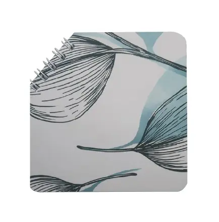 Комплект джобно тефтерче DESIGNS CUT бяло и синьо