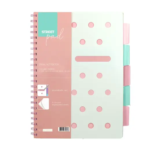 Тетрадка спирала А4 100 л SP Dots 100 л