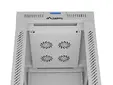 Комуникационен шкаф Lanberg rack cabinet 19' free-standing 42U600x800 (flat pack) with glass door lcd grey v2